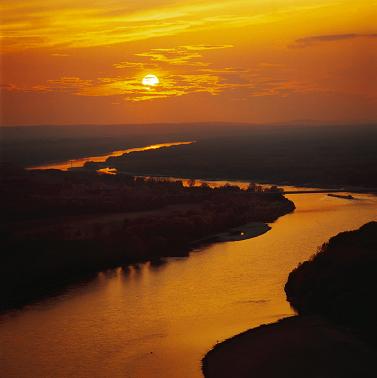Danube sunset