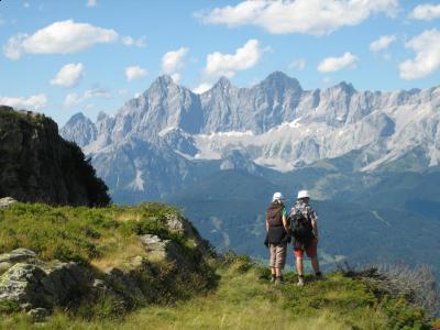 Hiking in the Austrian Alps