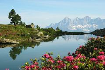 Austrian  Mountain scenery 